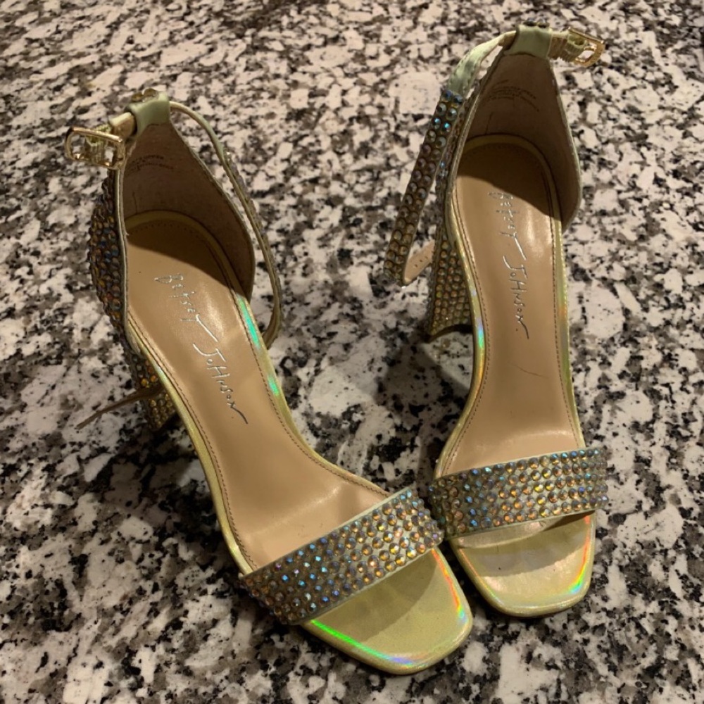 Betsy Johnson Square Top Heels